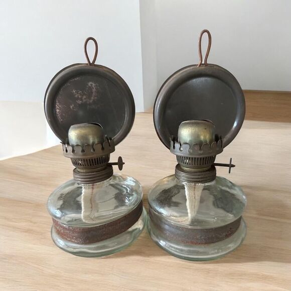 Antique Kosmosbrenner Oil Lamp from Turkey